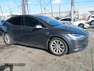 2016 Tesla Model X 70D with VIN 5YJXCBE2XGF006279, listed as a IAAI auction lot 41712973 with 88,398 mi miles and . Bid and sale history available at DreamBid. Image 1.