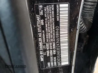 2019 Mercedes-Benz CLA 250 z VIN WDDSJ4EB2KN698940, wystawiony jako Copart lot #54747905 z przebiegiem 69 353 mil mil oraz Nie do naprawy • Non repairable. Historia ofert i sprzedaży dostępna na DreamBid. Obrazek 12.