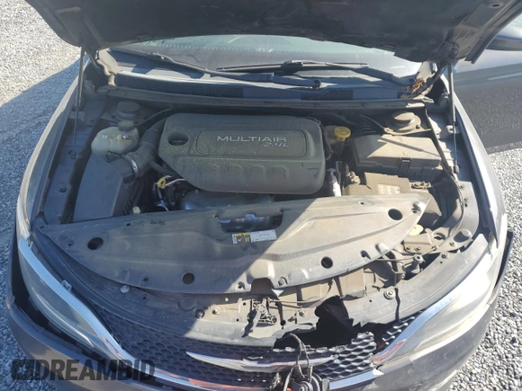 2015 Chrysler 200 Limited with VIN 1C3CCCAB9FN747683, listed as a Copart auction lot 54752485 with 187,495 mi miles and Salvage Title. Bid and sale history available at carsss.com. Image 11.