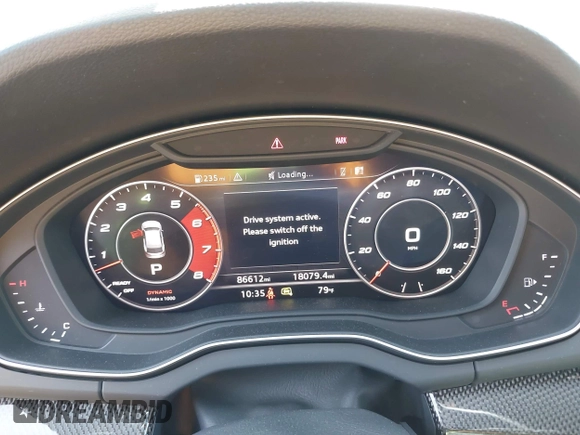 2018 Audi SQ5 Prestige z VIN WA1C4AFY4J2124874, wystawiony jako IAAI lot #42442773 z przebiegiem 86 612 mil mil oraz . Historia ofert i sprzedaży dostępna na DreamBid. Obrazek 7.