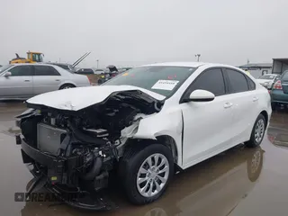 2022 Kia Forte LXS with VIN 3KPF24AD1NE498902, listed as a IAAI auction lot 41454410 with 24,008 mi miles. Bid and sale history available at carsss.com. Image 18.