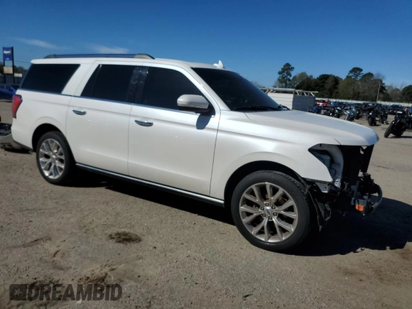 2018 Ford Expedition Max Limited z VIN 1FMJK1KT9JEA37706, wystawiony jako Copart lot #49490215 z przebiegiem 145 774 mil mil oraz Szkoda całkowita • Salvage title. Historia ofert i sprzedaży dostępna na DreamBid. Obrazek 4.