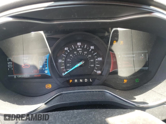 2014 Ford Fusion Titanium Hybrid with VIN 3FA6P0RUXER363916, listed as a Copart auction lot 62224315 with 126,308 mi miles and Salvage title. Bid and sale history available at DreamBid. Image 9.