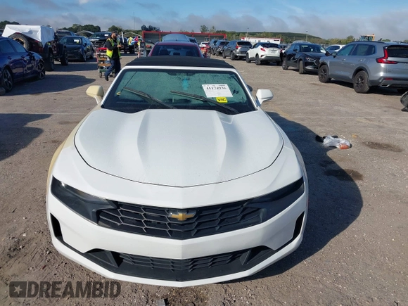 2019 Chevrolet Camaro 1LT with VIN 1G1FB3DS8K0117600, listed as a IAAI auction lot 41174936 with 110,273 mi miles. Bid and sale history available at carsss.com. Image 11.