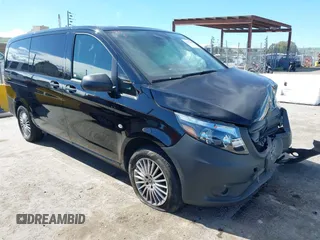 2023 Mercedes-Benz Metris with VIN W1WV0FEY9P4362357, listed as a IAAI auction lot 41722206 with 12,892 mi miles and . Bid and sale history available at DreamBid. Image 1.