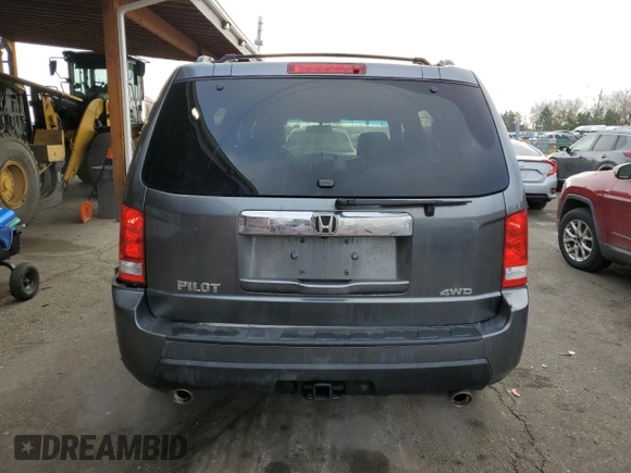 2011 Honda Pilot EX-L with VIN 5FNYF4H50BB066271, listed as a Copart auction lot 48007185 with 116,340 mi miles and Salvage Title. Bid and sale history available at DreamBid. Image 6.