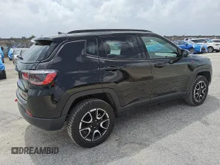2024 Jeep Compass Trailhawk с VIN 3C4NJDDNXRT137107, выставлен на аукционе Copart как лот 62807515 с пробегом 29 695 миль миль и Чистый • Clean title. История ставок и продаж доступна на DreamBid. Изображение 3.
