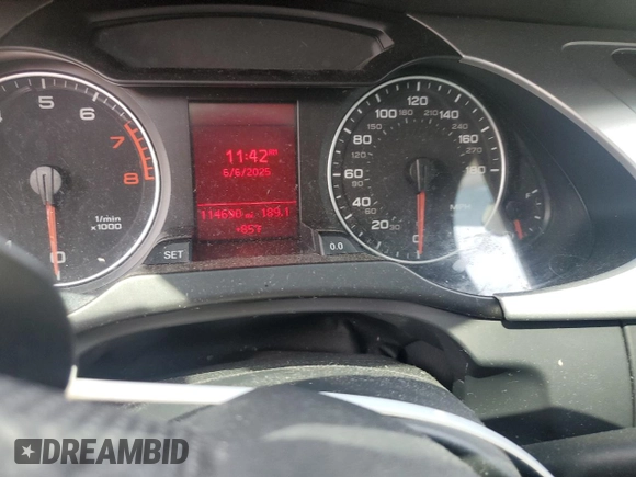 2011 Audi A4 Premium z VIN WAUAFAFL3BN053594, wystawiony jako Copart lot #53819285 z przebiegiem 114 690 mil mil oraz Szkoda całkowita • Salvage title. Historia ofert i sprzedaży dostępna na DreamBid. Obrazek 9.
