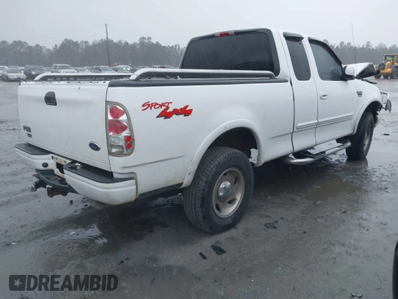 1999 Ford F-150 XL with VIN 1FTRX18L6XNB48352, listed as a IAAI auction lot 41717057 with 171,654 mi miles. Bid and sale history available at carsss.com. Image 4.