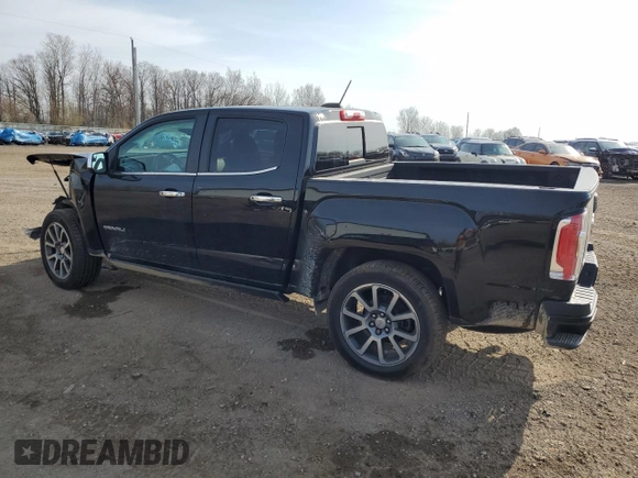 2019 GMC Canyon 4WD Denali with VIN 1GTG6EEN4K1345592, listed as a Copart auction lot 53757335 with 44,668 mi miles and Clean Title. Bid and sale history available at carsss.com. Image 2.