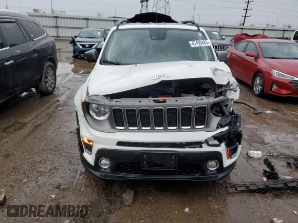 2021 Jeep Renegade Limited z VIN ZACNJDD18MPM63904, wystawiony jako Copart lot #47459425 z przebiegiem 44 652 mil mil oraz Szkoda całkowita • Salvage title. Historia ofert i sprzedaży dostępna na DreamBid. Obrazek 5.