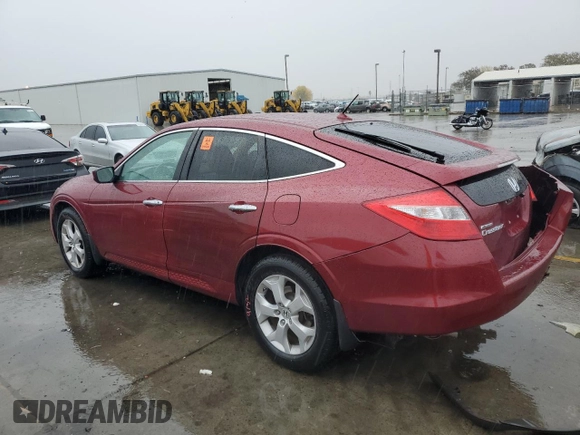 2010 Honda Accord Crosstour EX-L with VIN 5J6TF1H57AL011458, listed as a Copart auction lot 82027214 with 76,733 mi miles and Salvage Title. Bid and sale history available at carsss.com. Image 2.