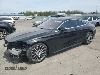 2017 Mercedes-Benz S 550 with VIN WDDXJ8FB4HA028849, listed as a Copart auction lot 53531625 with 63,418 mi miles and Salvage title. Bid and sale history available at DreamBid. Image 1.
