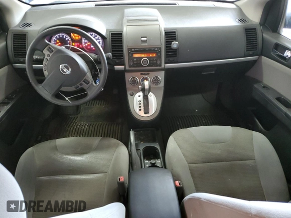 2012 Nissan Sentra S with VIN 3N1AB6AP9CL658827, listed as a Copart auction lot 58127275 with 156,802 mi miles and Salvage title. Bid and sale history available at DreamBid. Image 8.
