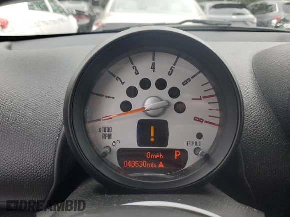 2014 MINI Countryman S with VIN WMWZC3C54EWP25321, listed as a Copart auction lot 54898515 with 48,530 mi miles and Salvage Title. Bid and sale history available at DreamBid. Image 9.