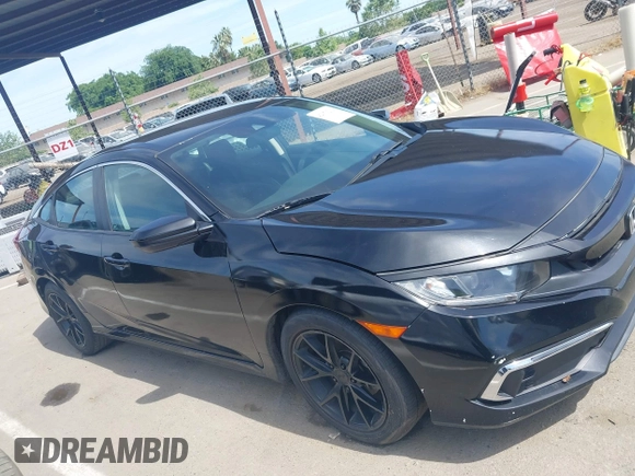 2019 Honda Civic Sedan LX with VIN 2HGFC2F61KH510012, listed as a IAAI auction lot 42073212 with 86,487 mi miles. Bid and sale history available at carsss.com. Image 13.