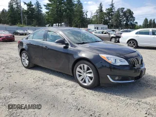 2015 Buick Regal with VIN 2G4GK5EXXF9176852, listed as a Copart auction lot 61088855 with 118,370 mi miles and Salvage title. Bid and sale history available at DreamBid. Image 4.
