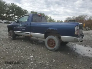 2005 Dodge Ram 2500 ST with VIN 3D7KS26D55G826098, listed as a Copart auction lot 52813795 with Not Provided miles and Clean Title. Bid and sale history available at carsss.com. Image 2.