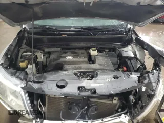 2013 Nissan Pathfinder SV with VIN 5N1AR2MM0DC660235, listed as a Copart auction lot 44517695 with 136,516 mi miles and Salvage Title. Bid and sale history available at carsss.com. Image 13.
