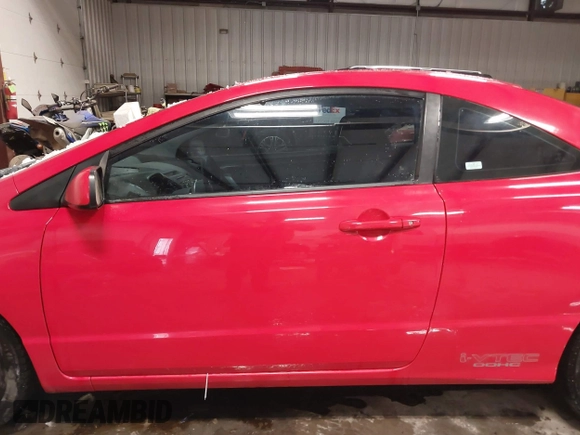 2008 Honda Civic Cpe Si with VIN 2HGFG21588H702281, listed as a IAAI auction lot 41583143 with 154,958 mi miles. Bid and sale history available at carsss.com. Image 14.