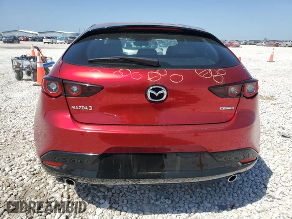 2024 Mazda 3 S Preferred with VIN JM1BPALM2R1701848, listed as a Copart auction lot 51903965 with 6,993 mi miles and Clean title. Bid and sale history available at DreamBid. Image 6.