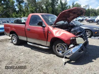 2004 Ford F-150 XL with VIN 2FTRF17234CA23550, listed as a Copart auction lot 60475835 with 290,842 mi miles and Salvage title. Bid and sale history available at DreamBid. Image 4.