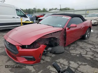 2024 Ford Mustang EcoBoost z VIN 1FAGP8UHXR5118099, wystawiony jako Copart lot #56729295 z przebiegiem 21 347 mil mil oraz Szkoda całkowita • Salvage title. Historia ofert i sprzedaży dostępna na DreamBid. Obrazek 1.