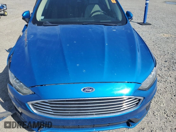 2019 Ford Fusion SE with VIN 3FA6P0HD2KR193449, listed as a Copart auction lot 51376985 with 181,711 mi miles and Salvage Title. Bid and sale history available at DreamBid. Image 12.