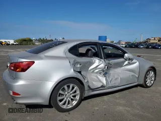 2008 Lexus IS 250 with VIN JTHBK262885083939, listed as a Copart auction lot 46953655 with 67,213 mi miles and Salvage Title. Bid and sale history available at DreamBid. Image 3.