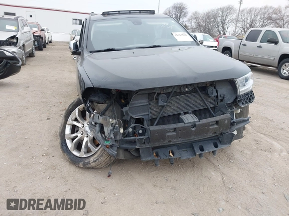 2017 Dodge Durango Citadel with VIN 1C4RDJEG4HC703957, listed as a IAAI auction lot 41163500 with 106,520 mi miles and . Bid and sale history available at carsss.com. Image 6.