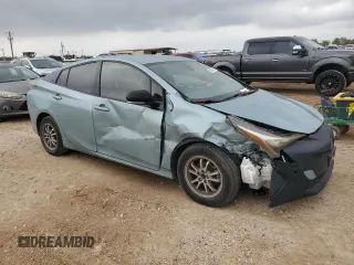 2018 Toyota Prius Two with VIN JTDKBRFU5J3076248, listed as a Copart auction lot 51899175 with 131,677 mi miles and Salvage Title. Bid and sale history available at carsss.com. Image 4.