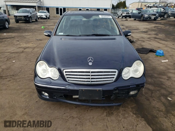 2006 Mercedes-Benz C 280 Luxury with VIN WDBRF92H66F809018, listed as a Copart auction lot 46589205 with 170,541 mi miles and Salvage Title. Bid and sale history available at DreamBid. Image 5.