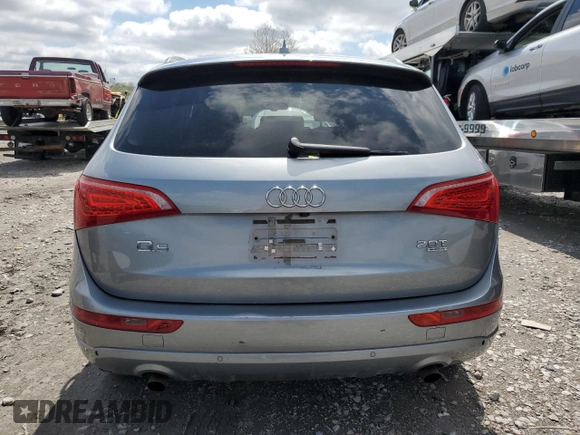 2011 Audi Q5 Premium Plus with VIN WA1LFAFP8BA115216, listed as a Copart auction lot 52777615 with 146,690 mi miles and Salvage Title. Bid and sale history available at DreamBid. Image 6.