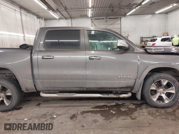 2022 Ram 1500 Laramie with VIN 1C6SRFJT9NN225321, listed as a IAAI auction lot 41547526 with 44,392 mi miles and . Bid and sale history available at DreamBid. Image 14.