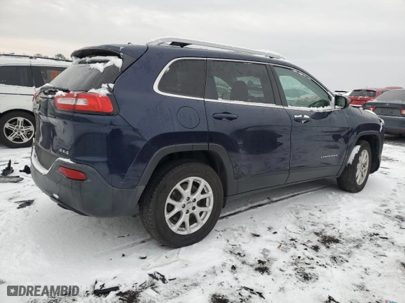 2015 Jeep Cherokee Latitude with VIN 1C4PJMCS3FW787371, listed as a Copart auction lot 42764865 with 0 mi miles and Salvage Title. Bid and sale history available at carsss.com. Image 3.