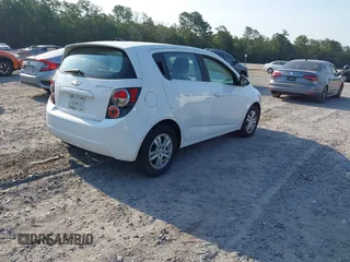 2012 Chevrolet Sonic LT with VIN 1G1JC6SH3C4104943, listed as a IAAI auction lot 42573791 with 118,316 mi miles and . Bid and sale history available at DreamBid. Image 4.