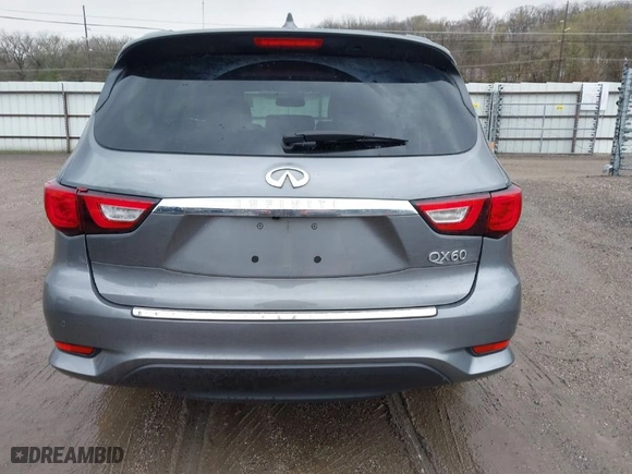 2017 Infiniti QX60 with VIN 5N1DL0MM2HC559593, listed as a IAAI auction lot 41918998 with NaN miles. Bid and sale history available at carsss.com. Image 16.