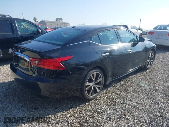 2017 Nissan Maxima S with VIN 1N4AA6AP3HC436857, listed as a IAAI auction lot 42043285 with 258,410 mi miles and . Bid and sale history available at DreamBid. Image 4.