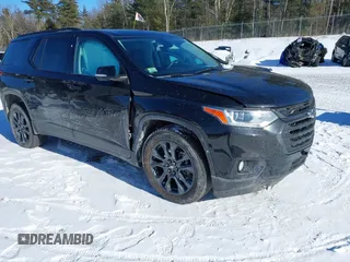 2021 Chevrolet Traverse RS with VIN 1GNEVJKW2MJ253522, listed as a IAAI auction lot 41426566 with 62,438 mi miles. Bid and sale history available at carsss.com. Image 1.