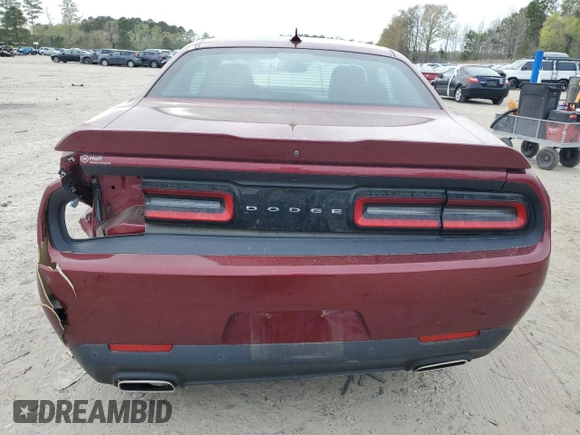 2020 Dodge Challenger SXT with VIN 2C3CDZAG8LH206771, listed as a Copart auction lot 51473835 with 20,225 mi miles and Salvage Title. Bid and sale history available at DreamBid. Image 6.