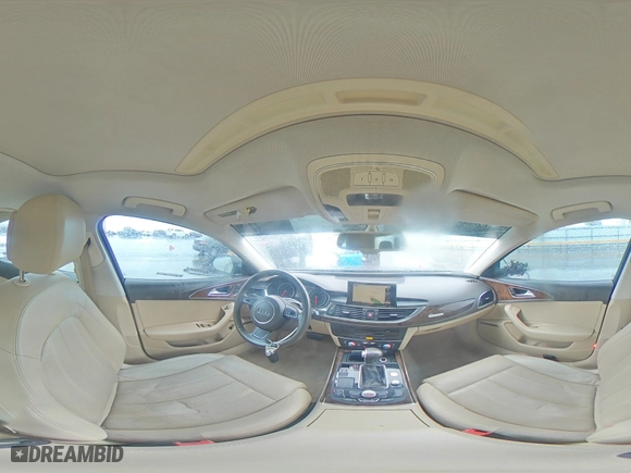 2012 Audi A6 3.0T Prestige with VIN WAUBGAFC3CN007282, listed as a Copart auction lot 53964355 with 145,743 mi miles and Salvage Title. Bid and sale history available at carsss.com. Image 15.