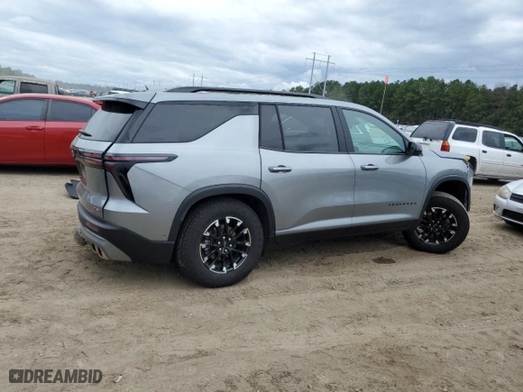 2024 Chevrolet Traverse AWD Z71 with VIN 1GNEVJKS0RJ144142, listed as a Copart auction lot 74747334 with 6,711 mi miles and Salvage Title. Bid and sale history available at carsss.com. Image 3.