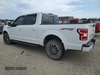 2018 Ford F-150 XL with VIN 1FTEW1EP8JFA61062, listed as a Copart auction lot 68439464 with 107,540 mi miles and Salvage Title. Bid and sale history available at carsss.com. Image 2.
