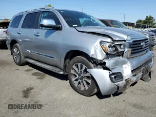 2018 Toyota Sequoia Limited with VIN 5TDJY5G1XJS156361, listed as a Copart auction lot 65277163 with 32,799 mi miles. Bid and sale history available at carsss.com. Image 4.