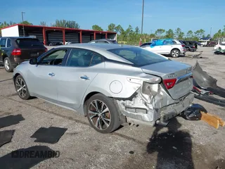 2018 Nissan Maxima SV with VIN 1N4AA6AP8JC378167, listed as a IAAI auction lot 42531215 with 93,060 mi miles and . Bid and sale history available at DreamBid. Image 3.