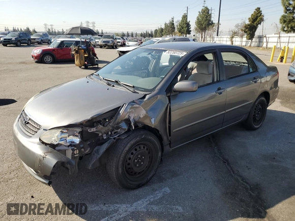 2007 Toyota Corolla CE with VIN 1NXBR30E77Z817069, listed as a Copart auction lot 52250725 with Not Provided miles and Salvage Title. Bid and sale history available at carsss.com. Image 1.