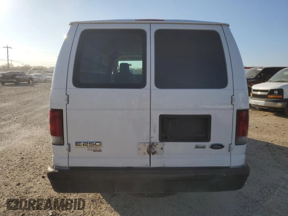 2013 Ford Econoline Cargo Commercial with VIN 1FTNS2EW5DDA61514, listed as a Copart auction lot 85203014 with 158,672 mi miles and Salvage Title. Bid and sale history available at carsss.com. Image 6.
