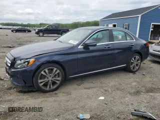 2017 Mercedes-Benz C 300 z VIN WDDWF4KB0HR252813, wystawiony jako Copart lot #57310045 z przebiegiem 78 710 mil mil oraz Nie do naprawy • Non repairable. Historia ofert i sprzedaży dostępna na DreamBid. Obrazek 1.