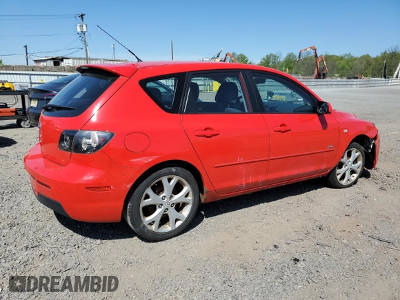 2008 Mazda Mazda3 s Sport with VIN JM1BK343781868110, listed as a Copart auction lot 55115175 with 191,331 mi miles and Clean Title. Bid and sale history available at carsss.com. Image 3.