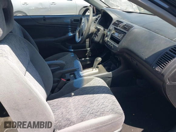 2005 Honda Civic Cpe LX with VIN 1HGEM22555L067506, listed as a IAAI auction lot 42149359 with 204,616 mi miles. Bid and sale history available at carsss.com. Image 5.